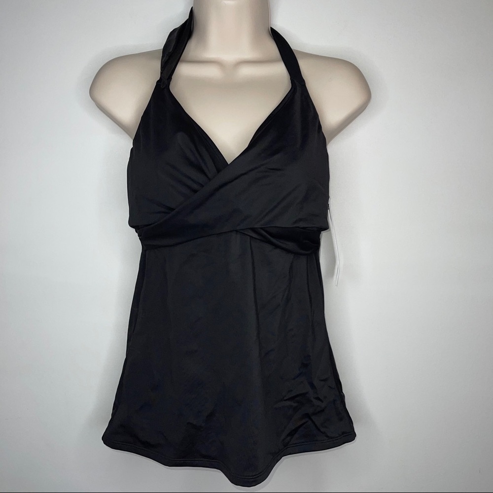 Athleta Bra Cup Wrap Tankini NWT